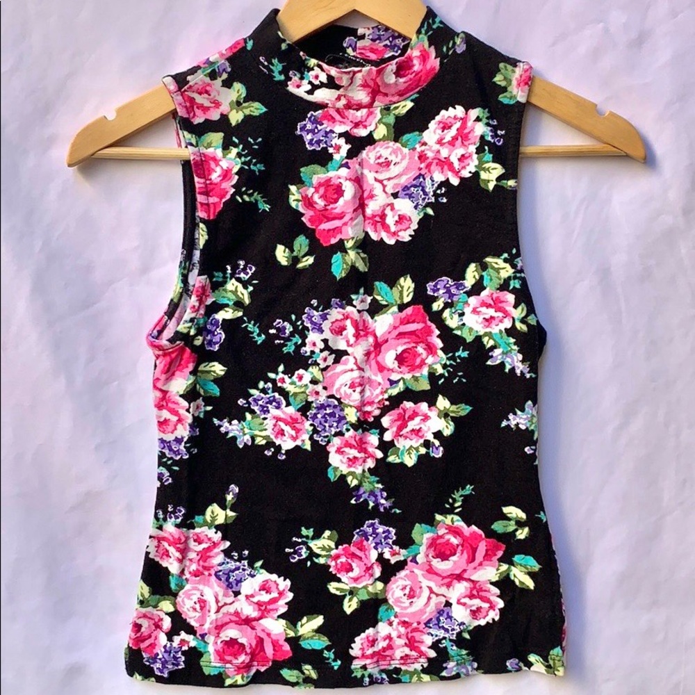 Floral Crop Top